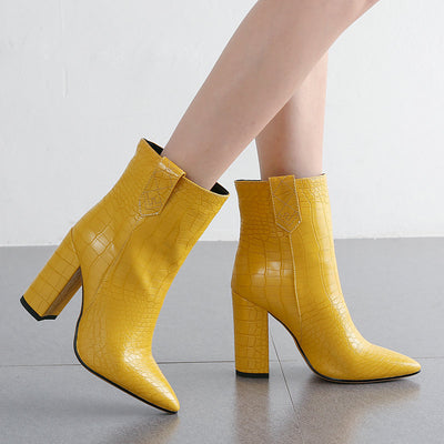 Women's high heel boots