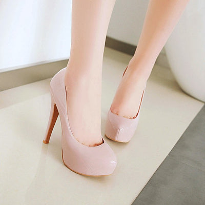 Super high heel shoes