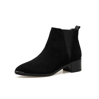 High-heel ankle boots Martin boots