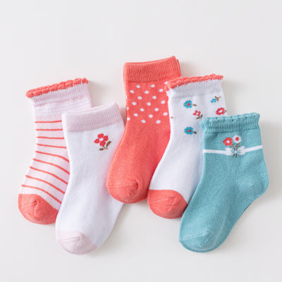 Cute Socks Combed Cotton Children's Middle Tube Men