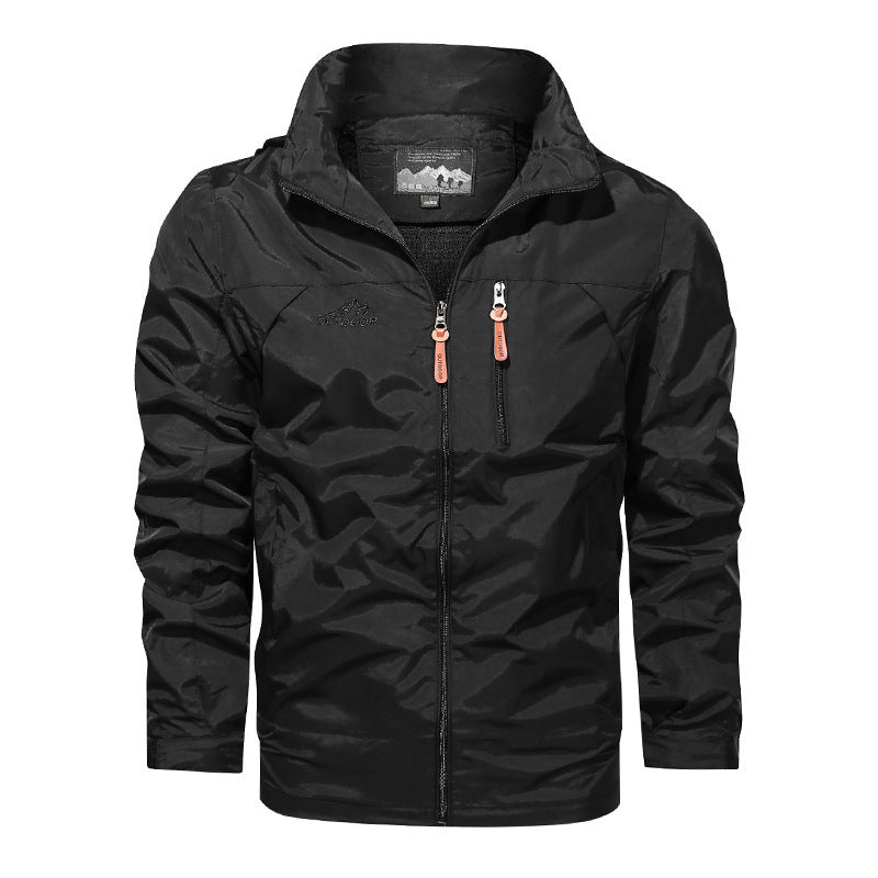 New Style Plus Size Jacket Men's Outdoor Hooded Jackets Men's Jackets