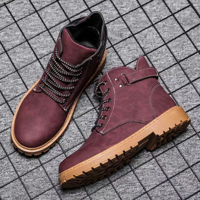 High-Top Increased Desert Boots Martin Boots Men