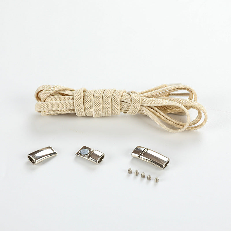 Lace-Free Laces With Magnetic Metal Buckle