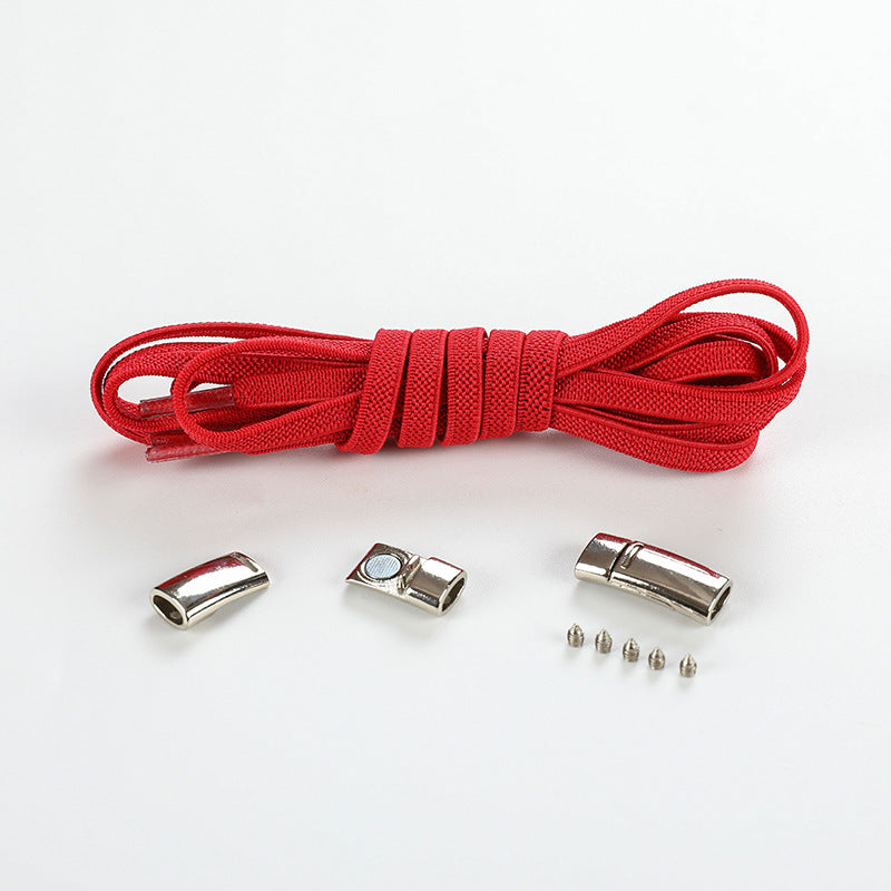 Lace-Free Laces With Magnetic Metal Buckle