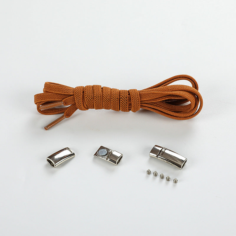 Lace-Free Laces With Magnetic Metal Buckle