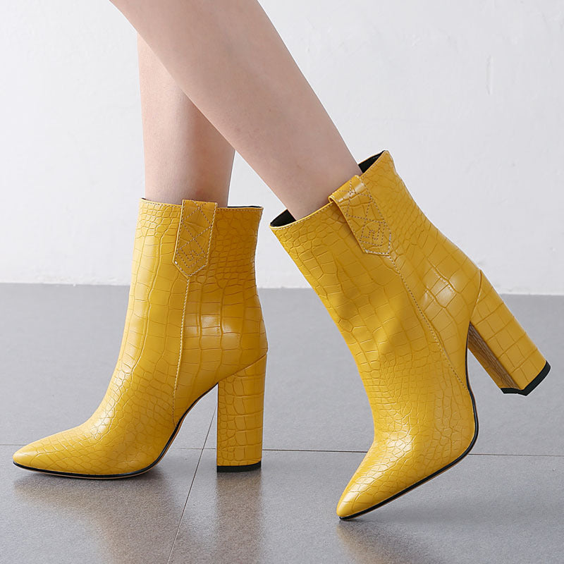 Women's high heel boots