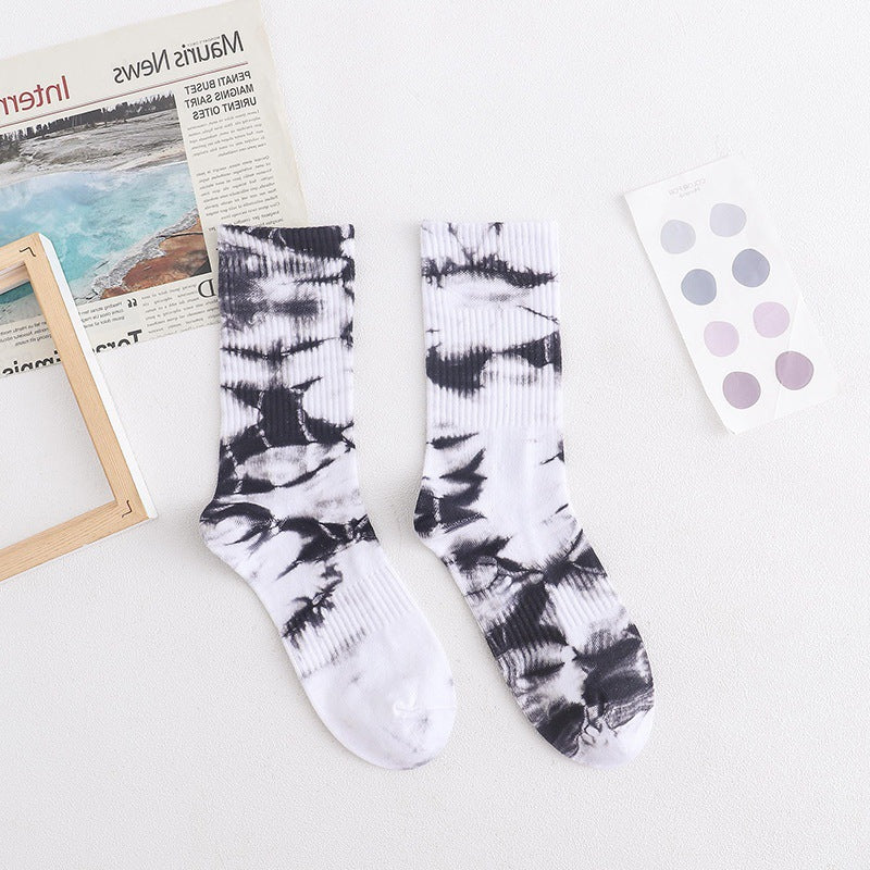 Trendy Tie Dye Socks For Men And Women