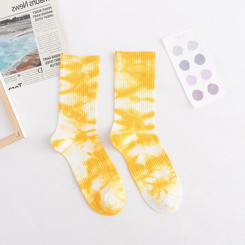 Trendy Tie Dye Socks For Men And Women