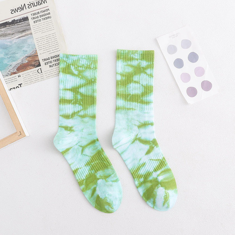 Trendy Tie Dye Socks For Men And Women